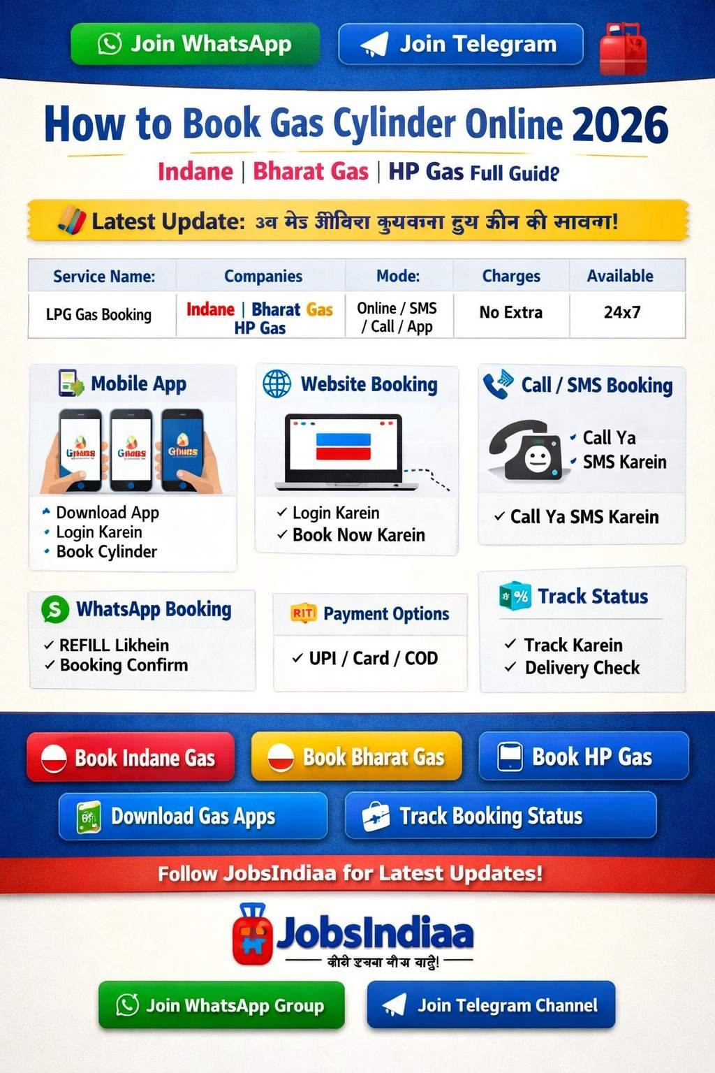 Book Gas Cylinder Online Guide