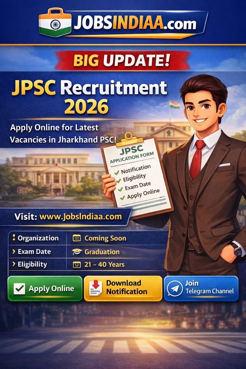 JPSC Recruitment 2026